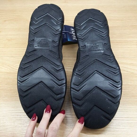 ZENZ ISOTONER Shoes Mens Sz 10 Gray Slip On Active Lightweight Casual Everywear - Picture 5 of 10